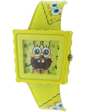 Spongebob Squarepants Unisex-Armbanduhr Analog Formgehäuse gelb SB39/B