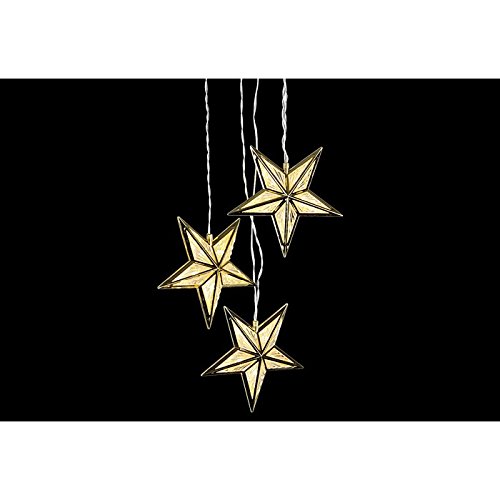 Preisvergleich Produktbild Lichterkette LED-Sterne gold z