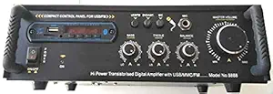 World Class Amplifire AC/DC FM Multimedia with Bluetooth, USB, SD Card, Aux