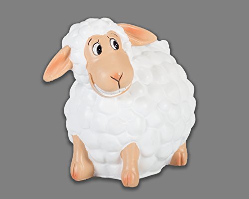 wunderschöne Spardose,Sparschwein,Sparbüchse Modell weißes Schaf - 2