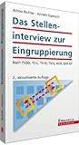 Image de Das Stelleninterview zur Eingruppierung: Nach TVöD, TV-L, TV-H, TV-V, AVR, BAT-KF