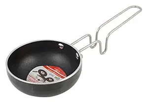 Brightflame Stainless Steel Tadkapan, Black & Silver