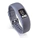 Produktbild Uhrenarmbänder, DingLong Silikon Ersatz Handgelenk Band Bügel mit Metallschnalle für Garmin vivofit 4 (Grau)