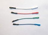 Cables envueltos extremos con codificación por color para mejor separación