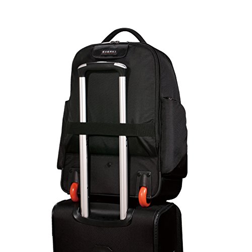Everki Atlas     Laptop Rucksack auf Rollen   Rucksack Trolley f  r Notebooks von 13 bis 17 3 Zoll  33     43 9 cm  mit durchdachtem F  cher-Konzept u