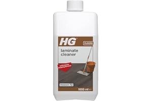 HG Laminate Floor Cleaner - Concentrated, Freshly Scented Solution for All Laminate Floors, Including Matte & Click Floors - Cleans, Polishes & Restores Shine - 1 Litre