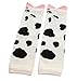 Baby Kids Boys Girls FUN ANIMAL Leg Warmer Christmas Gift (White Cow)
