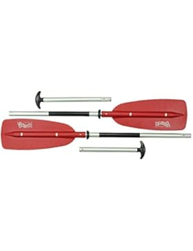 Blueborn Dpr 107 Kit - Pagaia Combinata, 1 Pagaia Doppia Da 220 Cm O 2 Pagaie Singole Da 150 Cm, In Alluminio