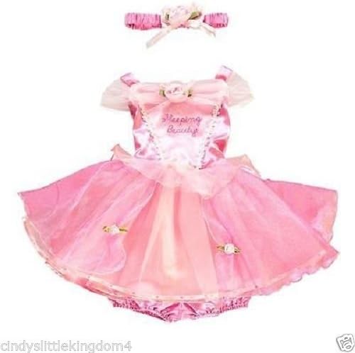 Baby Sleeping Beauty New Disney Princess Fancy Dress Outfit dressing up costume [3-6 Months]