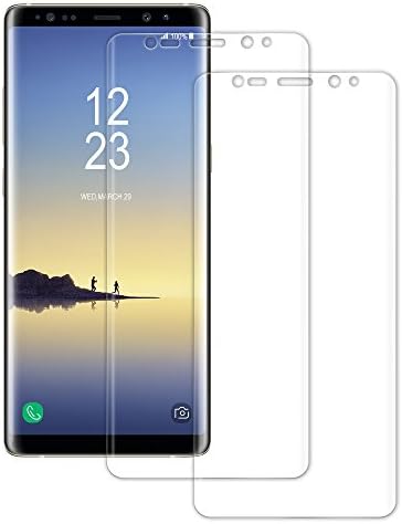 [2 Pack] Samsung Galaxy Note 8 Screen Protector, Senisttech High Transparency Full Coverage Film, Anti-Scratch and Anti Fingerprint HD Clear Curved Protective Film Cover for Samsung Note 8 6.3 inch