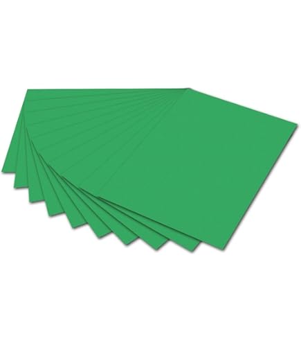 Folia Fotokarton Mix – 50 Vellen – 50x70 Cm – 300 G/m² – 10 Kleuren – Voor Kaarten, Scrapbooking & Raamfoto’s