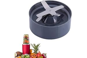 YOSOO Cafopgrill 600W Extractor Blade, Sostituzione Croce Extractor Acciaio Inossidabile Croce Lama Alta Base Adatto per frullatore NutriBullet, Blender Juice Tool