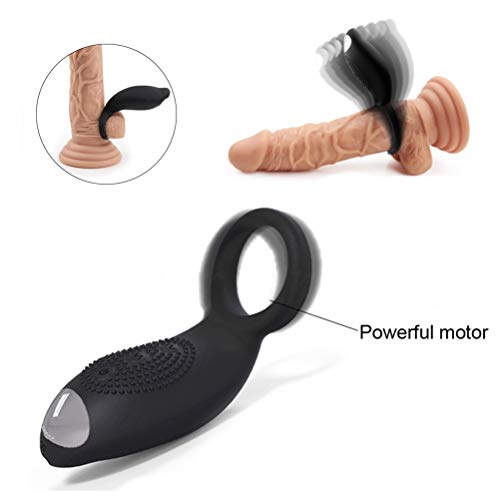 Vibrating Cock Rings Penis Rings Anal Vibrator Anal Sex Toyswith 10 Powerful Enhancing Clitoral G-Spot Vibrators Vibes Stimulators Prostate Massager Adult Sex Toys for Men Masturbation
