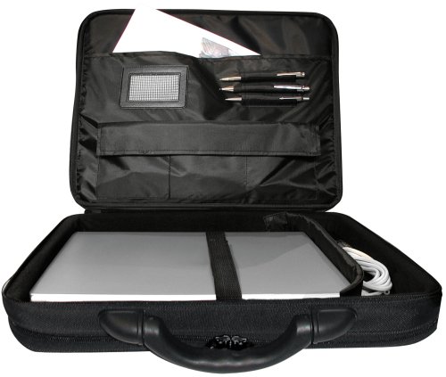 Vivanco 17 WIDE Notebooktasche für 43,2 cm (17 Zoll) Widescreen-Geräte,schwarz - 4