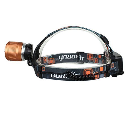 Boruit LED Stirnlampe Kopflampe LED-Hauptfackel, XM-L T6 2000 Lumen-LED-Scheinwerfer wasserdichte Zoomable nachladbares Scheinwerfer-Taschenlampen-Kopf-Lampen-Licht für das kampierende fischende das Radfahren laufende wandernde Jagd-kletternde Sicherheits-Licht - 3