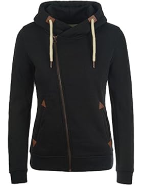 DESIRES Vicky Zip-Hood Damen Kapuzenjacke Zip-Hoodie Sweatjacke