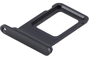 ICONIGON Ersatz für iPhone 11 SIM-Kartenhalter inkl. Dichtung (Schwarz)