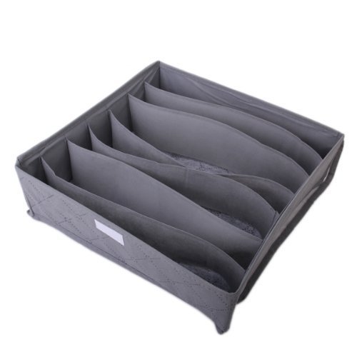 ANKKO Set 3st (7-6-24 Zelle) Unterwäsche BH Ties Schublade Organizer Aufbewahrungsbox - 2