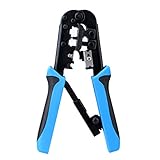 EIVOTOR Crimpzangen RJ45 kabelschuhzange mit...