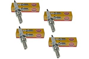 NGK CR8E Lot de 4 bougies d'allumage pour Adly/Herchee Arctic Cat Cagiva CAN-AM Daelim E-Ton Hyosung Kawasaki Kymco Sachs S u z u k i SYM Triton Y a m a h a