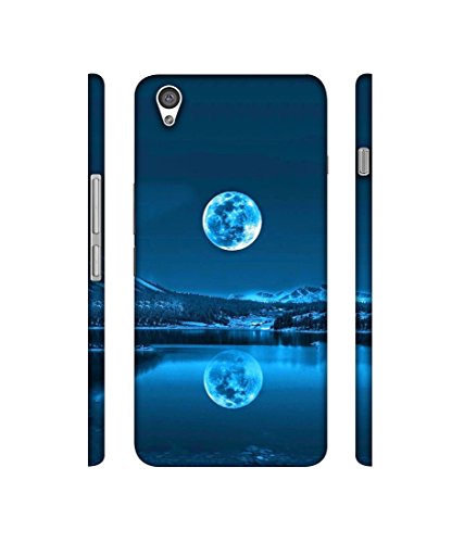 Casotec Awesome Moon Designer 3D Printed Hard Back Case Cover for Oneplus X