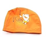 Owfeel(TM) Gorro de natación tamaño pequeño para niños, de Nailon Recubierto de...