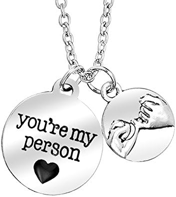 Galaxia Air Stainless Steel Pendant Necklace Jewelry "You're My Person" Stainless Steel Necklace Jewelry, Valentines Day Gift, Best Friend Gift, Wedding Gift