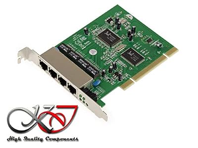 KALEA-INFORMATIQUE Carte Switch réseau PCI ETHERNET - 4 Ports LAN RJ45 - CHIPSET REALTEK RTL8305SC / RTL8100CL