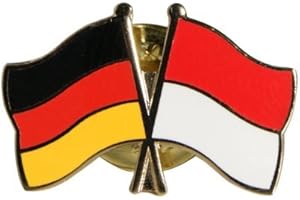 Flaggenfritze® Friendship spin Germany - Indonesia