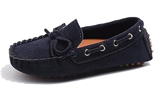 TangDao Modische Kinder Mokassins - Bequeme Jungen Loafer mit Weicher Sohle, rutschfest und Atmungsaktiv