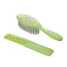 Baby Station Newborn Baby Comb and Soft Brush Set - Grooming Hair Care Products for Babies & Infants (Green) RS.249.00