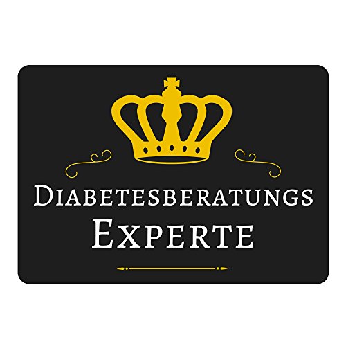 Preisvergleich Produktbild Mousepad Diabetesberatungs Experte schwarz