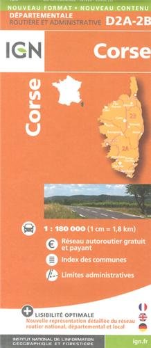 Télécharger D2A-2B CORSE 1/150.000 Livre PDF Gratuit