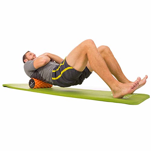 Fitnessmatte ideal für Pilates, Gymnastik, Heimsport und Yoga ab 0,8cm Dicke bis ca. 2cm / Maße 183×61 bzw 190×100 / In vielen Farben erhältlich ( navyblau schwarz grün pink türkis grau lila ). Perfekt für empfindliche Personen – sehr weich – auch zum Balance-Training verwendbar. Die ideale Yogamatte / Sportmatte / Sportunterlage / Gymnastikmatte / Pilatesmatte / Trainingsmatte - 4