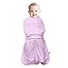 Clevamama 3-in-1 Swaddle Bag (0-3 Months, Cotton, Pink)