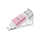 【Transferencia de datos fácil y rápida】Con el USB 3.0 SuperSpeed y el exfato Authorized, puede transferir cualquier archivo de más de 4 GB. Transfiere fotos/música/películas a y desde su ordenador a una velocidad de lectura de hasta 80 MB/s y de escritura de 30 MB/s. Puerto Lightning de la unidad flash Lightning: hasta 30 MB/s de velocidad de lectura, 10 MB/s de velocidad de escritura.