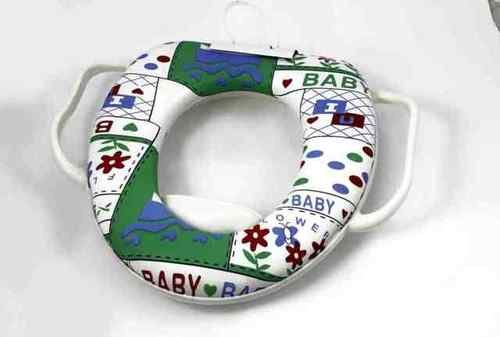 Kids Children Art Printed Child Soft Padded PottyTraining ToiletSeat with handle (Girls Print)