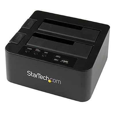 StarTech.com Duplicateur / Station d'accueil eSATA / USB 3.0 pour disque dur - Cloneur HDD autonome 1:1 - SATA 6Gb/s - Duplication rapide