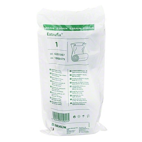 Extrufix Abfallbeutel Pe 30X36 cm 6 L Grau, 48 St