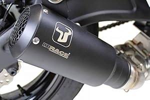 IXRACE IXRACE MK2 Edelstahl black-Endtopf für KTM 125/390, 17-, RC 125/390, 17- (Euro 4) 390 Duke