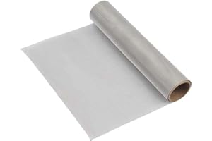 MMLFX 1pc Edelstahlfilter 10-80 100 120 200 300 400 Mesh Mikron Filtration Siebblatt 50x100cm Siebfilter Lebensmittelfilter (Color : 100 mesh Hole 0.18mm)