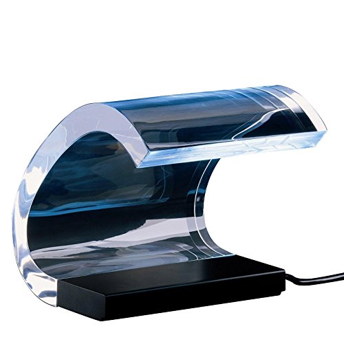 Preisvergleich Produktbild Oluce Colombo Tischleuchte, schwarz transparent