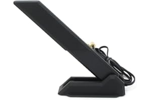 HSSDTECH Replacement for GIGABYTE AORUS WIFI 2T2R ANTENNA FOR Z390 Z490 Z590 B460 X570 AORUS ULTRA,MASTER,EXTREME, WiFi 6e Antenna 2T2R Dual Band 2.4G/5G/6G Computer Networking Antennas 14008-02650600