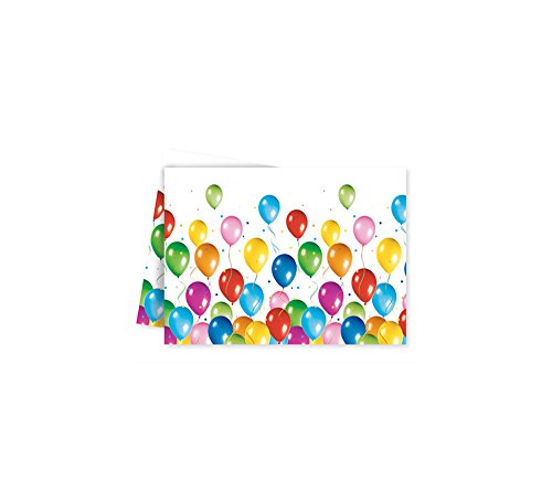 Tovaglia plastica Balloons Fiesta (120x180cm)