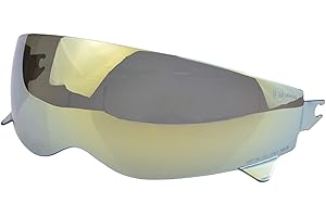 SHUAIGUO Remplacement de visière de lentille de casque pour Scorpion EXO rétro casque moto pare-vent casque lentille