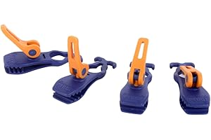 PEGGY PEG Brunner 610/130 Peggy - Pinzas de cocodrilo de Apertura rápida (4 Unidades)