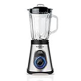 batidora de vaso silvercrest opiniones Cuerpo en acero inoxidable, selector de velocidad iluminado en azul