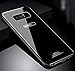 Produktbild Galaxy Note 8 Hülle,Galaxy Note 8 Handyhülle,Galaxy Note 8 Glas Schutzhülle Case Hülle,Hpory [TPU Silikon Bumper + Gehärtetes Glas Rückschale] Handytasche Schutz Handy Hülle Case Tasche Durchsichtig Ultra Dünn Silikon Schutzhülle Perfekter Hülle für Mädchen Frauen,Stoßdämpfend TPU Silikon Protector Bumper Crystal Case Anti-Staub Anti-Kratzer Telefon Tasche Handytasche Schutzhülle Etui für Samsung Galaxy Note 8 + 1 x Hpory Stylus-(Schwarz)