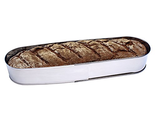 CHG 3365-00 Kuchen-/Brotbackring, oval, b=11,0 cm, h = 7,0 cm - 3