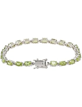 Harry Ivens Armband Sterling Silber 925 rhodiniert Peridot